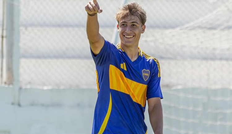 Imagen de Una joya de Boca se fue mediante patria potestad y jugará en Napoli