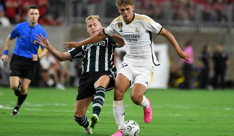 Imagen de Nico Paz participó en el triunfo de Real Madrid