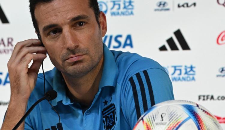 Imagen de La carta oculta de Lionel Scaloni ante Países Bajos