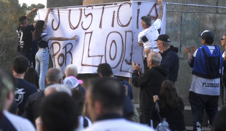 Imagen de Gimnasia, movilización y pedido de justicia por César Regueiro