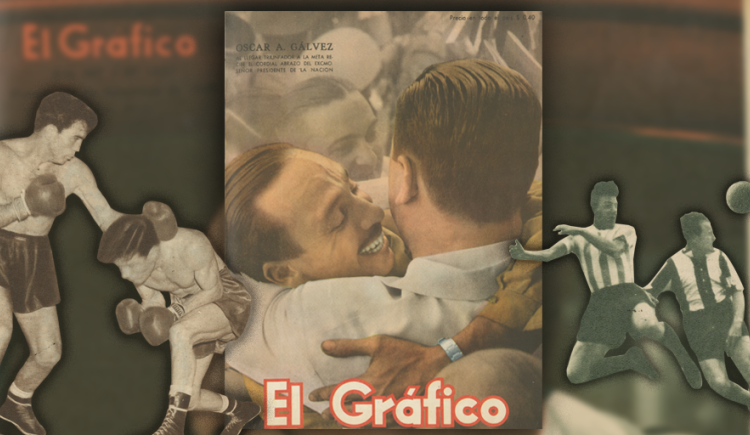 Imagen de 1948. La única revista que tuvo a Perón en la tapa