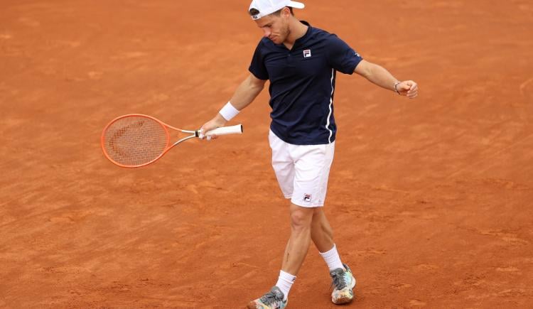 Imagen de Diego Schwartzman y una dura derrota en la primera ronda del Masters 1000 de Roma