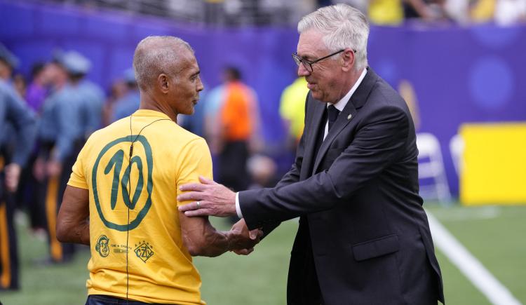 Imagen de Romario se sumó a la ola de críticas a Carlo Ancelotti