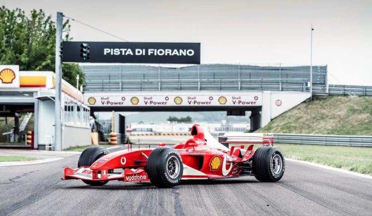 Imagen de La desorbitante cifra que pagaron por una Ferrari de Michael Schumacher