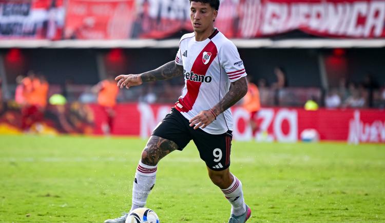 Imagen de Se confirmó la lesión de Driussi: cuántos partidos lo perderá River
