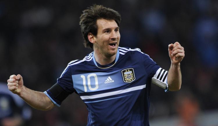 Imagen de Argentina vs. Suiza, el día que Messi firmó su primer triplete con la Selección