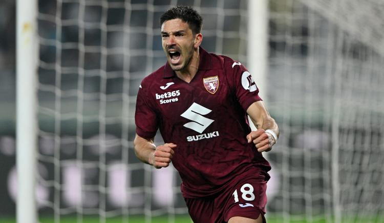 Imagen de Giovanni Simeone abrió el camino de Torino ante Lazio