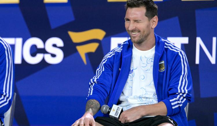 Imagen de Lionel Messi habló por última vez antes de la final del Mundial