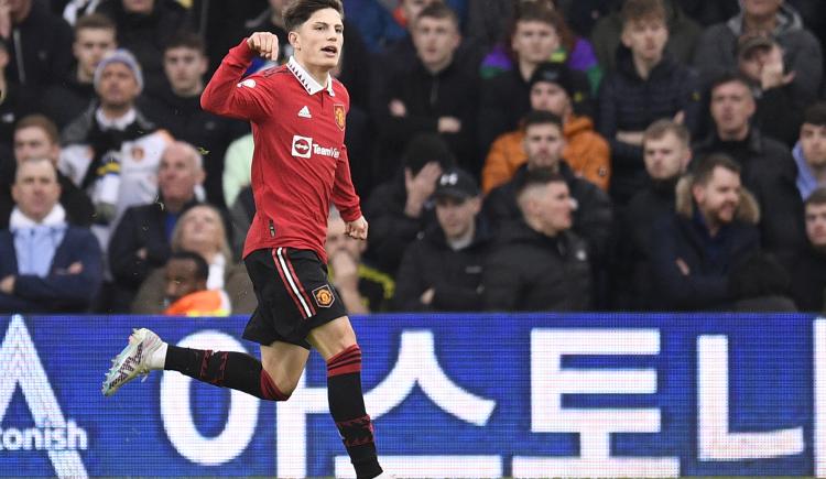 Imagen de Alejandro Garnacho marcó un golazo en la victoria de Manchester United
