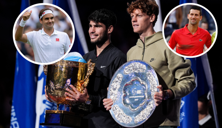 Imagen de La sentencia de una leyenda: "Podemos definir a Sinner y Alcaraz como los Djokovic y Federer del futuro"
