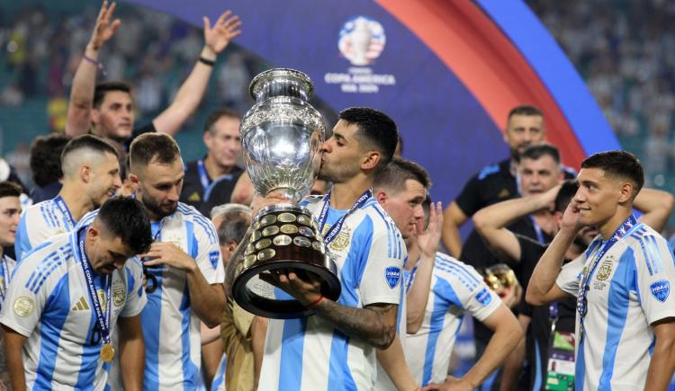 Imagen de Cristian Romero, defensor de un país: "No caigo en lo que logramos"