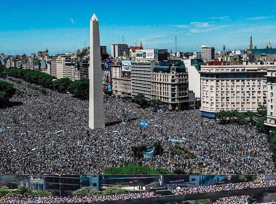 Imagen de Redes sociales: las principales tendencias durante la caravana del campeón