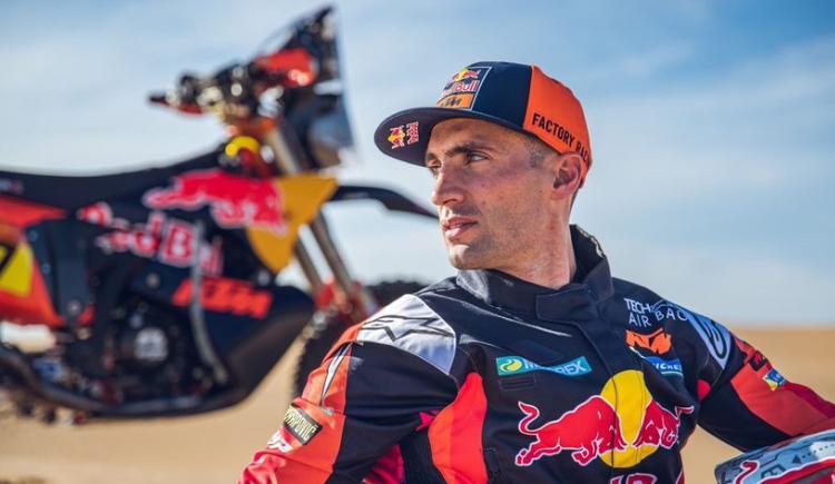 Imagen de Kevin Benavides ganó la tercera etapa en el Rally Dakar