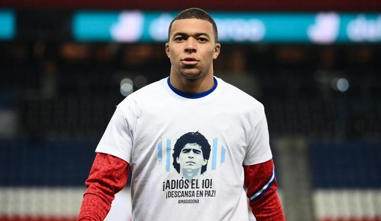 Imagen de MARADONA, MBAPPÉ Y REAL MADRID