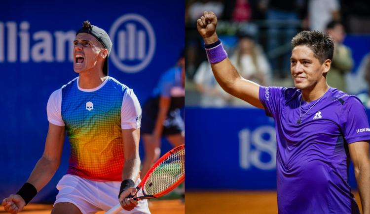 Imagen de Sebastián Báez y Federico Coria ganaron y habrá duelo argentino en el ATP de Buenos Aires