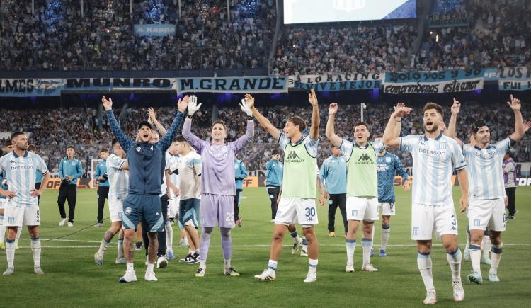 Imagen de Racing renovó el pacto de hazañas y locura con su gente
