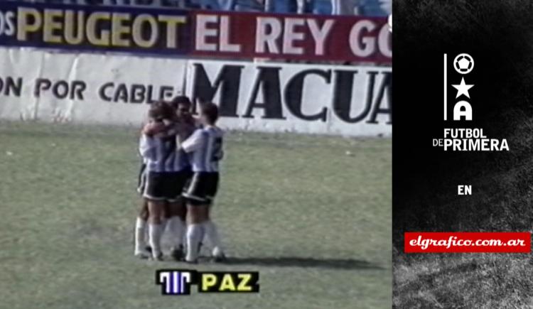 Imagen de Golazos Criollos: Rubén Paz desde 35mts en 1991