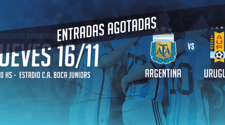 Imagen de Furor por la Selección: volaron las entradas para Argentina - Uruguay