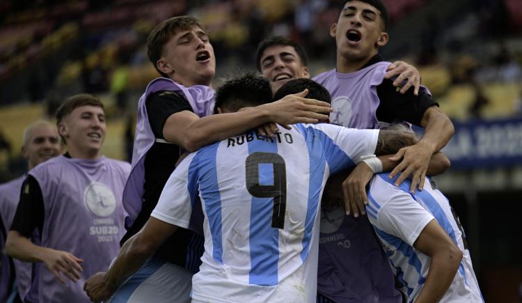 Imagen de Argentina derrotó a Chile y se acerca al Mundial Sub 20