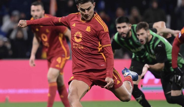 Imagen de Paulo Dybala inició la remontada de Roma