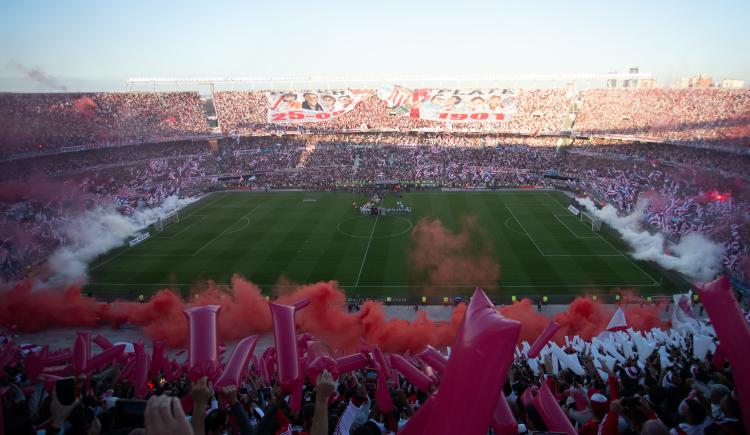 Imagen de La fiesta del Superclásico en el Estadio Monumental