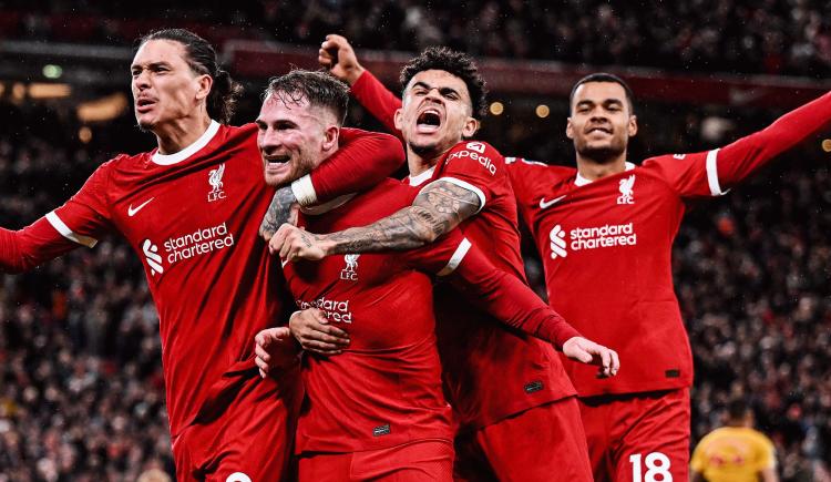 Imagen de Un golazo de Alexis Mac Allister le devolvió el liderazgo a Liverpool