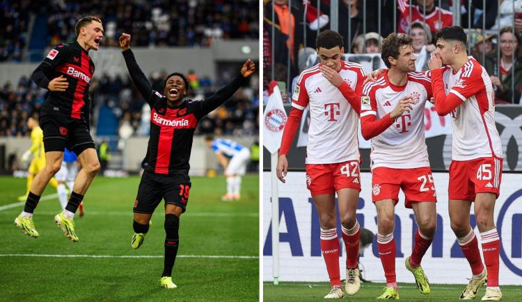 Imagen de Bundesliga al rojo vivo: Leverkusen y Bayern no aflojan y se enfrentarán en una semana