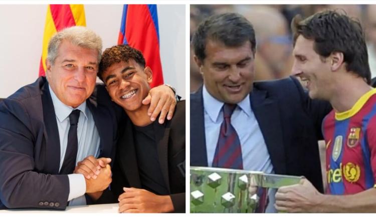 Imagen de ¿Messi o Lamine Yamal?: la definición del presidente de Barcelona