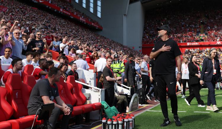 Imagen de El último baile de Klopp en Anfield