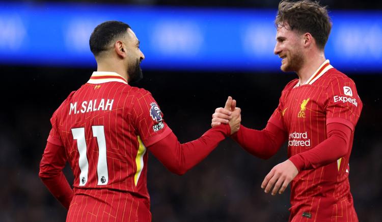 Imagen de El Liverpool de Alexis Mac Allister venció a Manchester City y se acerca al título