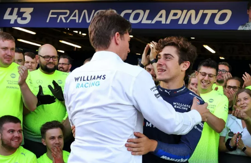 Imagen de Otro elogio del jefe de Williams para Franco Colapinto... pero mejor que decir es hacer