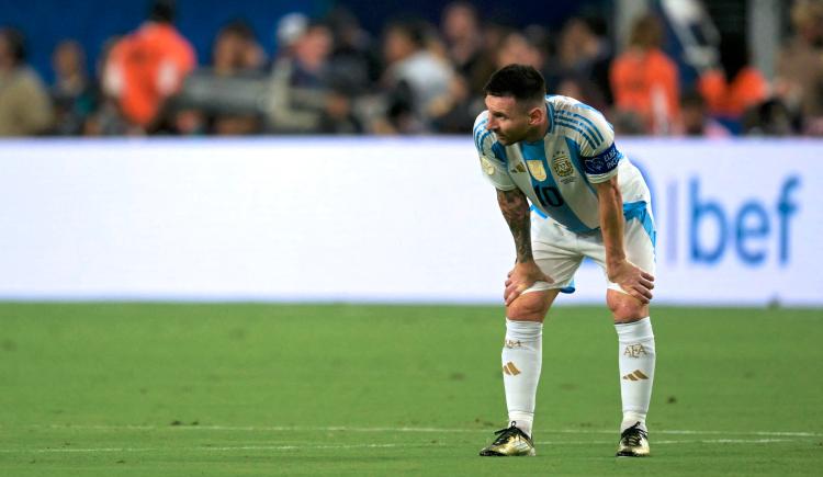 Imagen de Qué se sabe hasta el momento de la lesión de Messi