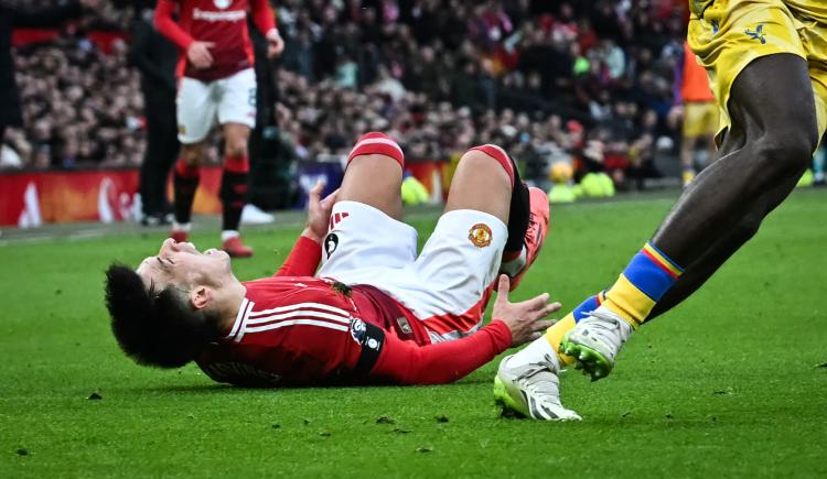 Imagen de Todas las lesiones de Lisandro Martínez en Manchester United