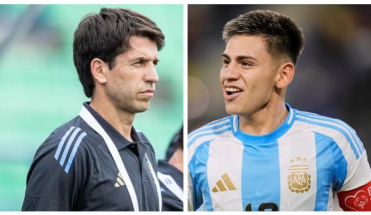 Imagen de La situación sin minutos de Claudio Echeverri según su DT en Selecciones juveniles