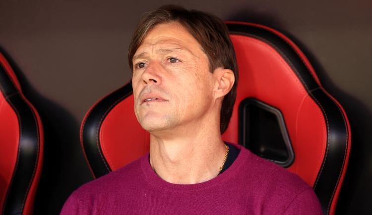 Imagen de La emoción de Matías Almeyda tras el triunfo de Sevilla