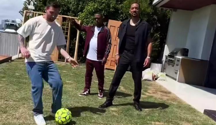 Imagen de Un 10 en actuación: las aventuras de Lionel Messi, Will Smith y Martin Lawrence