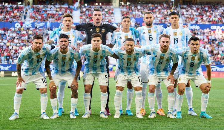 Imagen de La última vez de Argentina con dos titulares de la Liga Profesional