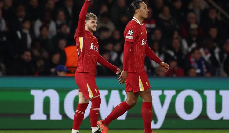 Imagen de Triunfazo en Francia: Liverpool pegó en el final y venció a PSG de visitante