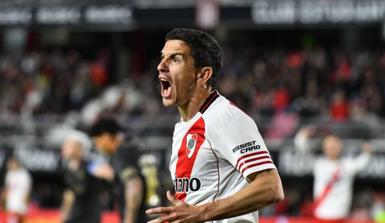 Imagen de Le rugió al León: River lo aguantó con diez, venció a Estudiantes y llega afilado al cruce copero con Palmeiras