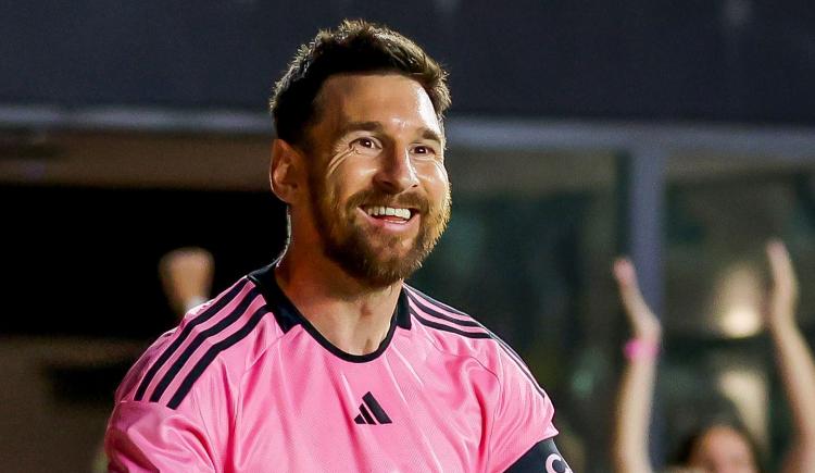 Imagen de La alegría de Messi por otra noche soñada con Inter Miami