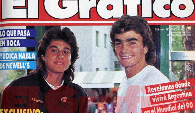 Imagen de Los juegos del amor: Pérez Roldán y Sabatini, ante los ojos de El Gráfico