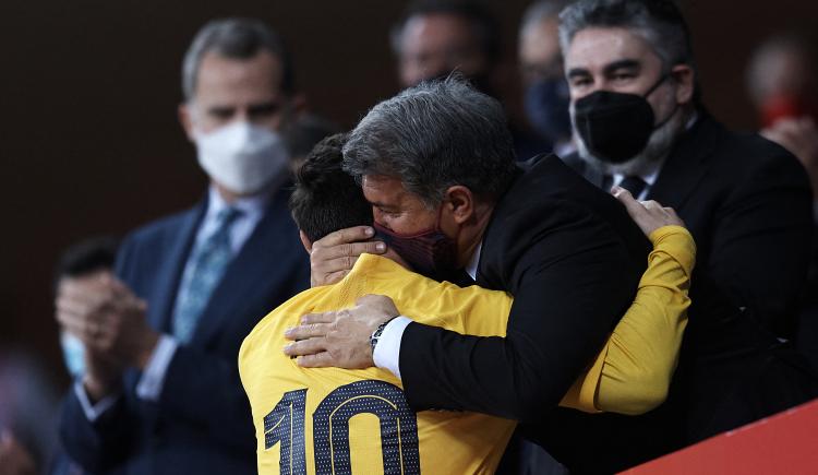 Imagen de Desmienten reunión entre Messi y Laporta