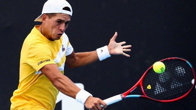 Imagen de Debut y despedida para Sebastián Báez en Indian Wells