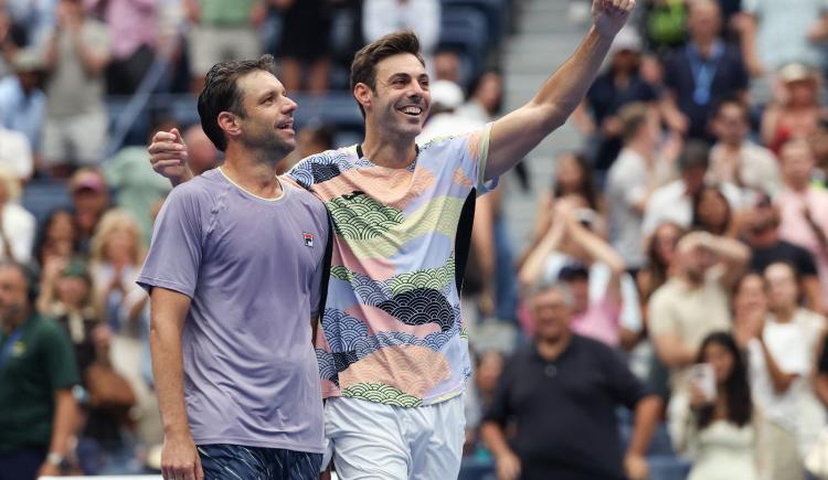 Imagen de Remontada y festejo argentino en el US Open: Horacio Zeballos gritó campeón en el dobles con Granollers