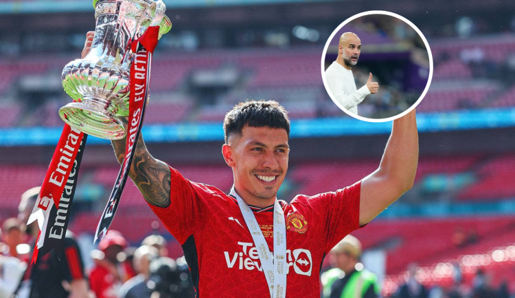 Imagen de El tremendo elogio de Pep Guardiola a Lisandro Martínez
