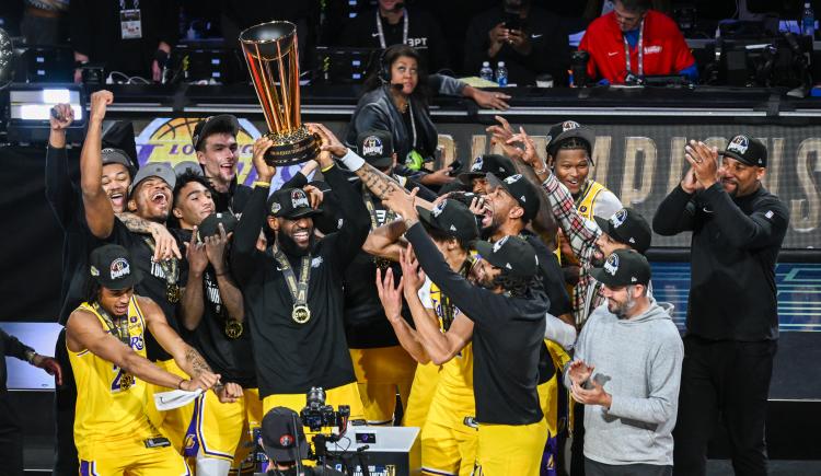 Imagen de Los Lakers se quedaron con la primera edición de la Copa de la NBA