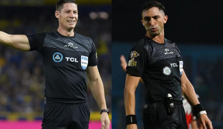 Imagen de Nicolás Ramírez y Nazareno Arasa, los jueces designados para los clásicos