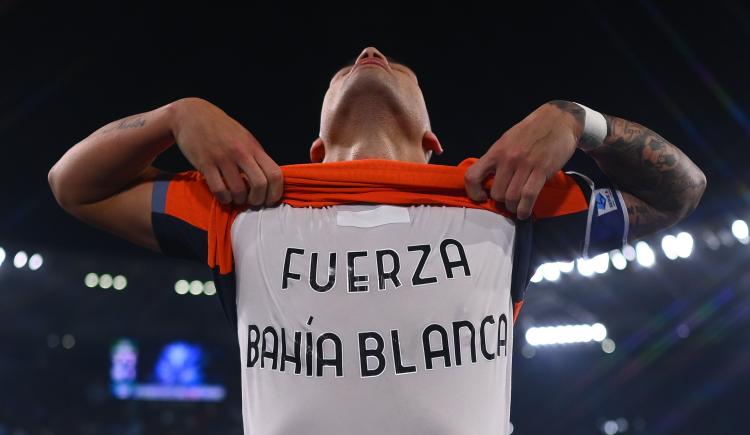 Imagen de Gol y dedicatoria: Lautaro Martínez y su mensaje para Bahía Blanca