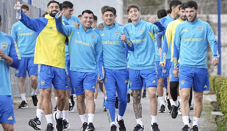 Imagen de Sin Cavani, Rojo ni Pol Fernández, el once de Boca para recibir a Barracas Central