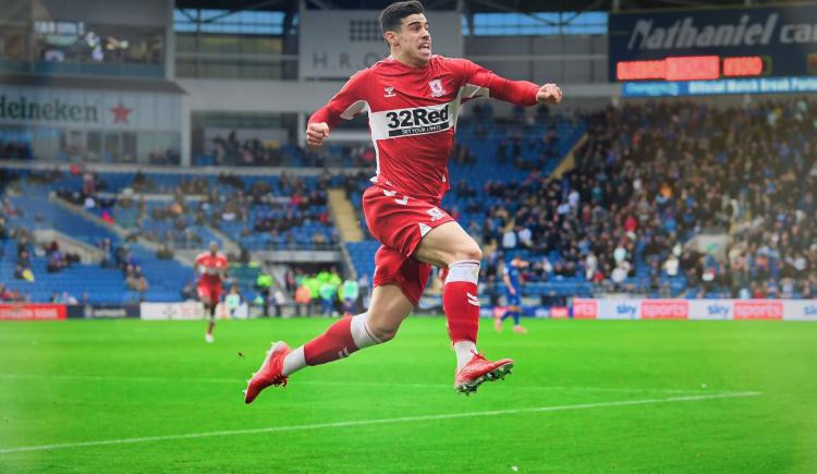 Imagen de PRIMER GOL DE PAYERO EN EL FÚTBOL INGLÉS